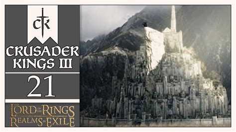 The Dam Breaking Gondor Lets Play Lotr Realms In Exile Ck3 Mod