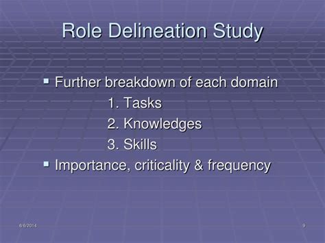 PPT - The Role Delineation Study & Credentialing of Athletic Trainers ...
