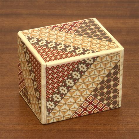 Mosaic Secret Wooden Puzzle Box Large Bits And Pieces