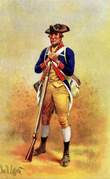 Uniforms Of The American Revolution Second Maryland Regiment Of