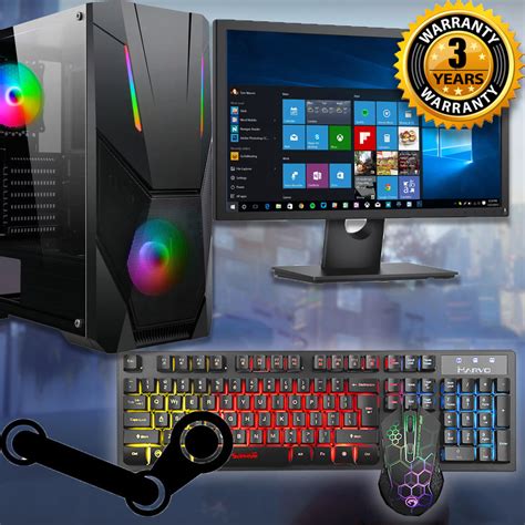 Full Package Intel Core i5 Office Starter Gaming PC 22
