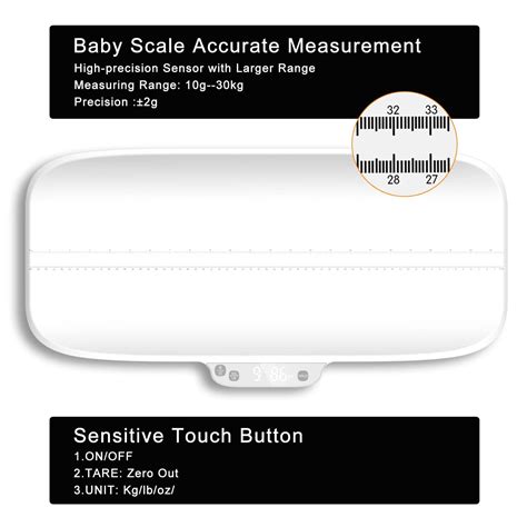 Multi-Function Pet Scale with Hold Function for Infants, Newborns