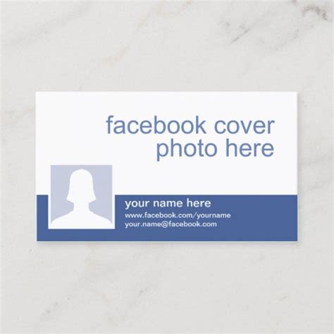 Facebook Cc0213 Business Card