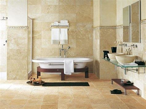 20 Beautiful Bathrooms With Travertine Tile Housely