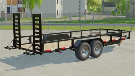 Fs22 Bigtex 24 Feet V 1100 Other Trailers Mod Für Farming Simulator 22