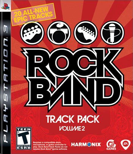 Rock Band Track Pack Vol Release Date PS Wii