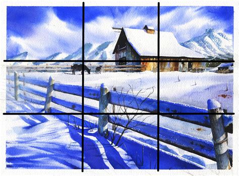 How To Use The Rule Of Thirds In Painting Composition Feltmagnet