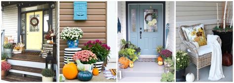 Fall Stoop Decor House By Hoff
