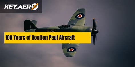 100 Years Of Boulton Paul Aircraft Key Aero