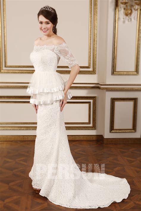 Ihre suche nach brautkleid reinigung hof ergab 3 treffer Günstig Off Schulter Meerjungfrau Spitze Ivory ...