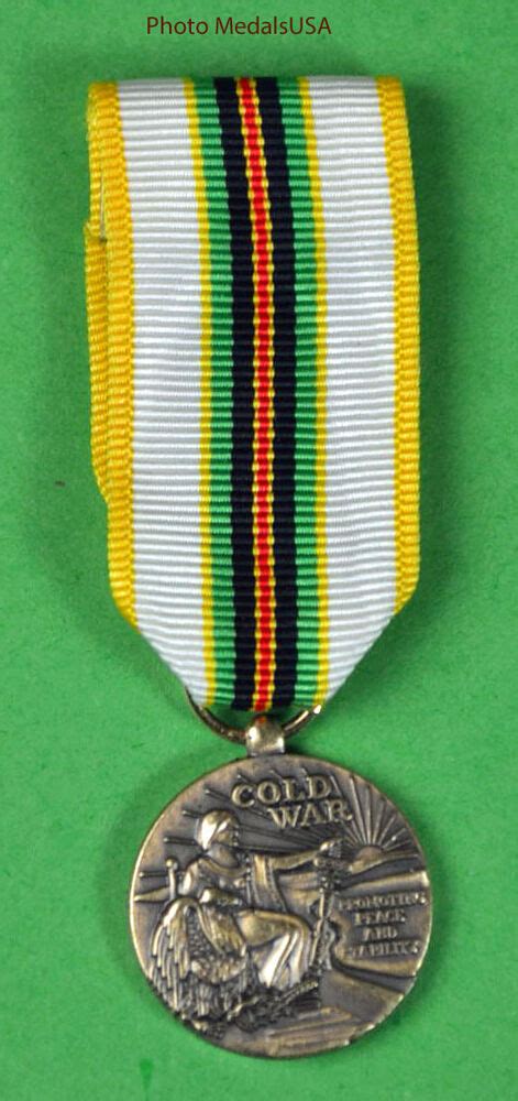 Cold War Victory Miniature Medal Mini Medal For All Veterans 1945 To