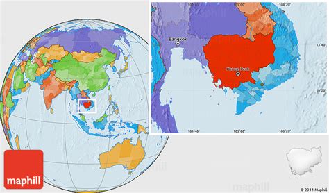 28 Cambodia On The World Map Maps Online For You