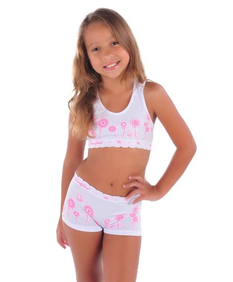 Conjunto De Lingerie Infantil Importado Need Feel Por R 13 90 No At