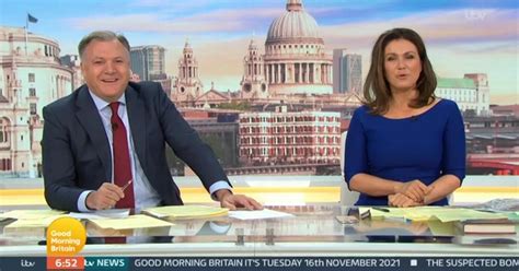 Good Morning Britain Hosts Chat With The Man Who Gave A Name And Face