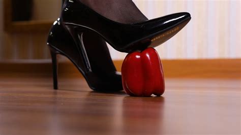 Crushing Crunchy Soft Things With High Heels Asmr Youtube