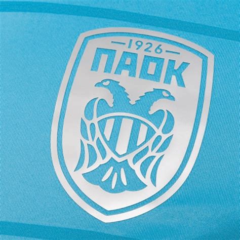 Paok thessaloniki (griechisch παοκ, auch p.a.o.k., akronym von panthessalonikischer sportklub der konstantinopler, griechisch πανθεσσαλονίκειος αθλητικός όμιλος κωνσταντινουπολιτών. PAOK Thessaloniki 3rd fußball trikot 2017/18 - Macron ...