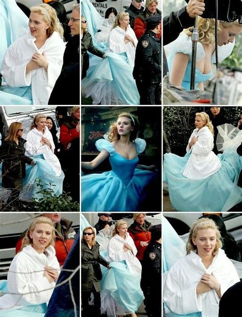 Scarlett Johansson As Cinderella In The Disney Dream Portraits By Annie