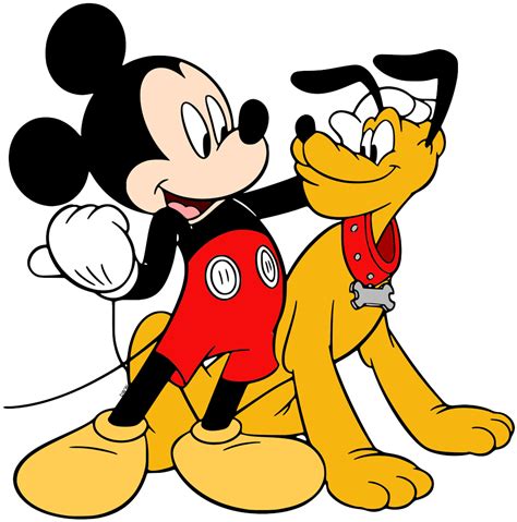 Mickey Minnie And Pluto Clip Art Images Disney Clip Art Galore