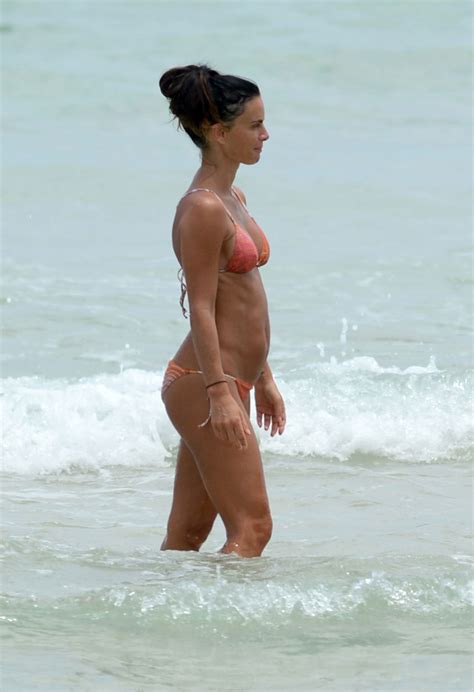 Gabrielle Anwar In Bikini On The Beach In Miami Hawtcelebs