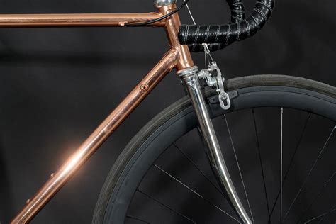 Copper Pista Drop Bar 53cm Quella Bicycle