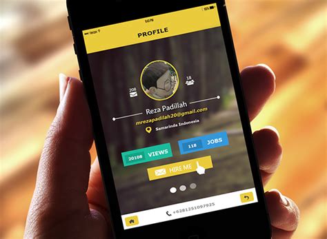 Check spelling or type a new query. Profile Mobile App Design - Free on Behance