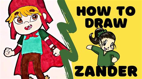 How To Draw Zander Super Wish Youtube