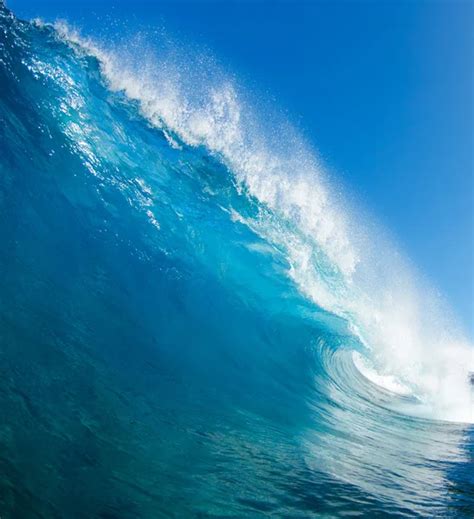 Blue Ocean Wave Stock Photo By ©epicstockmedia 8470705