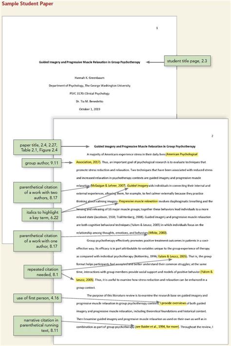 Apa College Paper Format Example How Do I Format A Paper In Apa Style