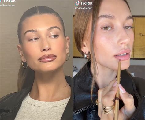 Hailey Bieber Accused Of Cultural Appropriation Over ‘brownie Glazed Lip Tutorial