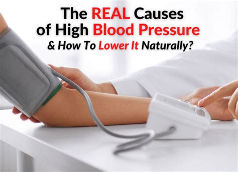 The Real Causes Of High Blood Pressure And How To Lower It Naturally