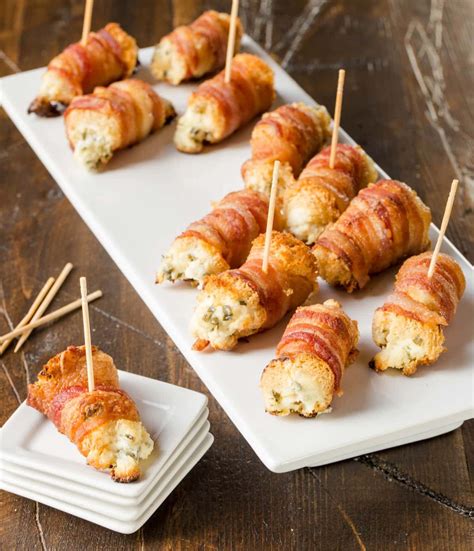 Filled With Cream Cheese And Chives These Crispy Bacon Cream Cheese