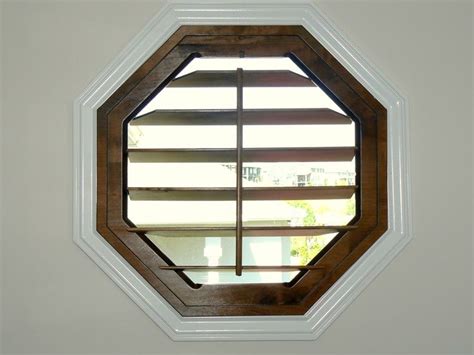 They are usually found in converted attics and provide a beautiful detail to the home's façade. Octagon Shaped (With images) | Octagon window, Window curtain designs, Window coverings diy