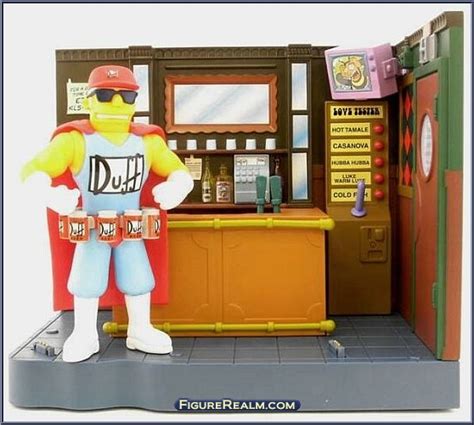 Moes Tavern With Duffman Simpsons Interactive Playsets Playmates Action Figure