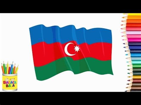 Dalğalı Azərbaycan bayrağı YouTube
