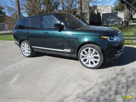 2017 Aintree Green Metallic Land Rover Range Rover Supercharged