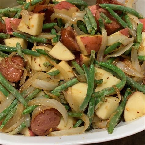 Sausage Green Bean Potato Casserole