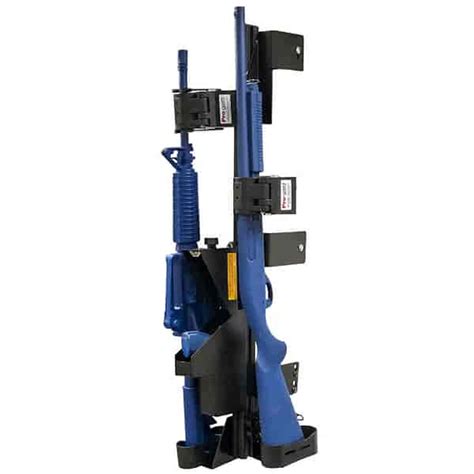 Pro Gard Gpc Pro Cell Tri Lock Vertical Partition Mount Gun Rack