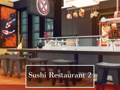 Sushi Restaurant 2 Mod Sims 4 Mod Mod For Sims 4