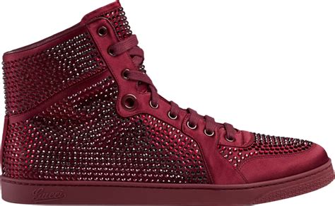 Buy Gucci Coda Signature High Red Crystal Studs 337450 Klw10 6237