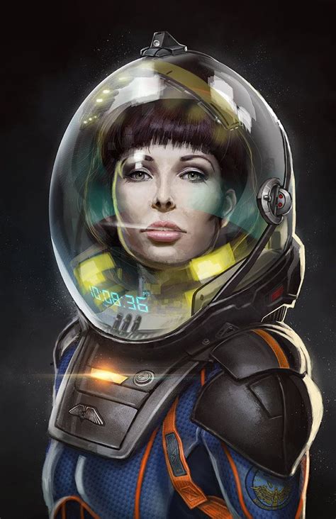 Pin By Eric H On Fun Pics With Images Space Girl Science Fiction Art