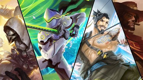 Genji And Hanzo Wallpapers Top Free Genji And Hanzo Backgrounds