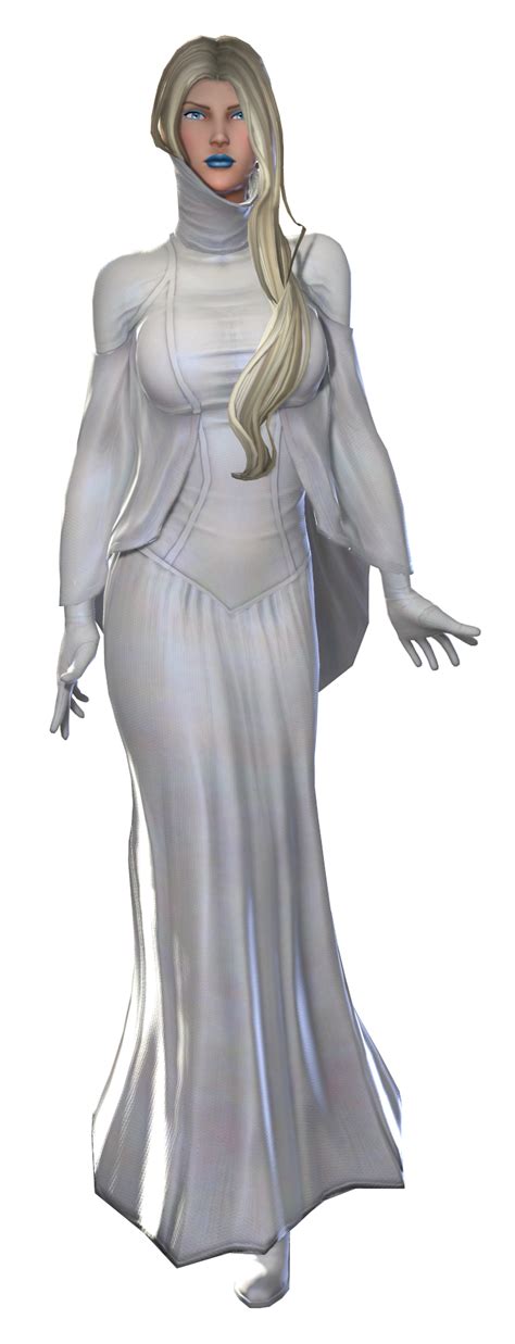 Emma Frost Marvel Heroes Complete Costume List