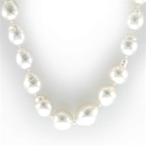 South Sea Baroque Pearl Necklace Mc Ginsberg