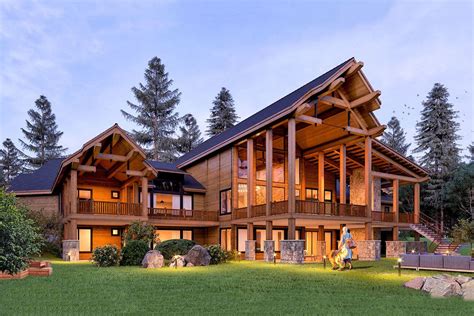 Luxury Mountain Home Plans Scandinavian House Design