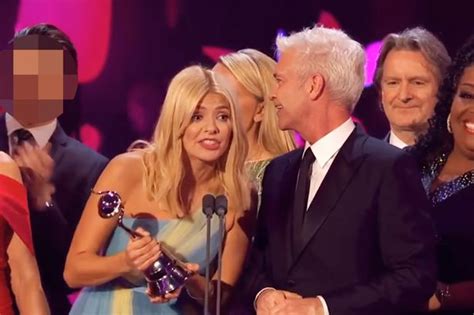 Phillip Schofield And Lover Spotted On Ntas Stage As They Share A Look During Win Wales Online