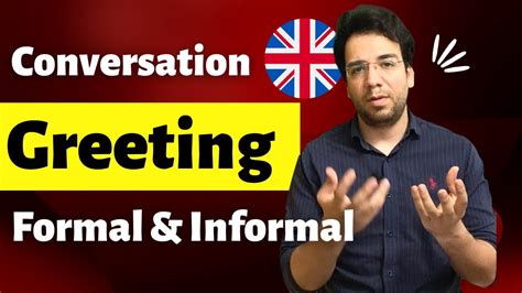 Greetings Formal And Informal Greetings In English Youtube