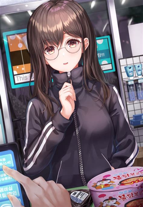 Share 67 Anime Girl With Circle Glasses Latest Vn
