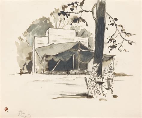 A Group Of Drawings Depicting American Scenes