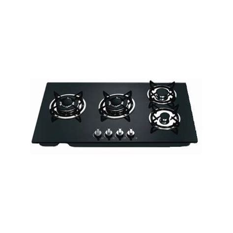 Lpg Gas Quba 4 Burner Built In Glass Hob For Domestic Size 830 Mm 470 Mm At Rs 12000 In