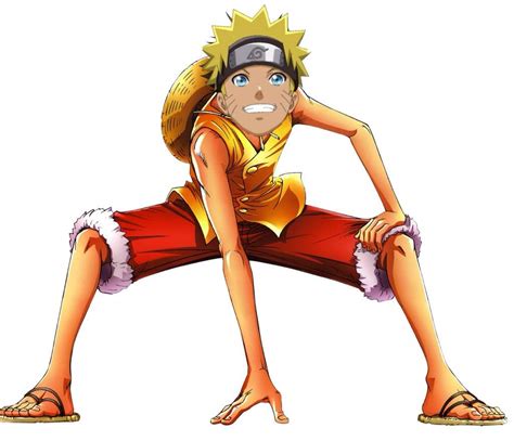 Luffy Naruto One Piece